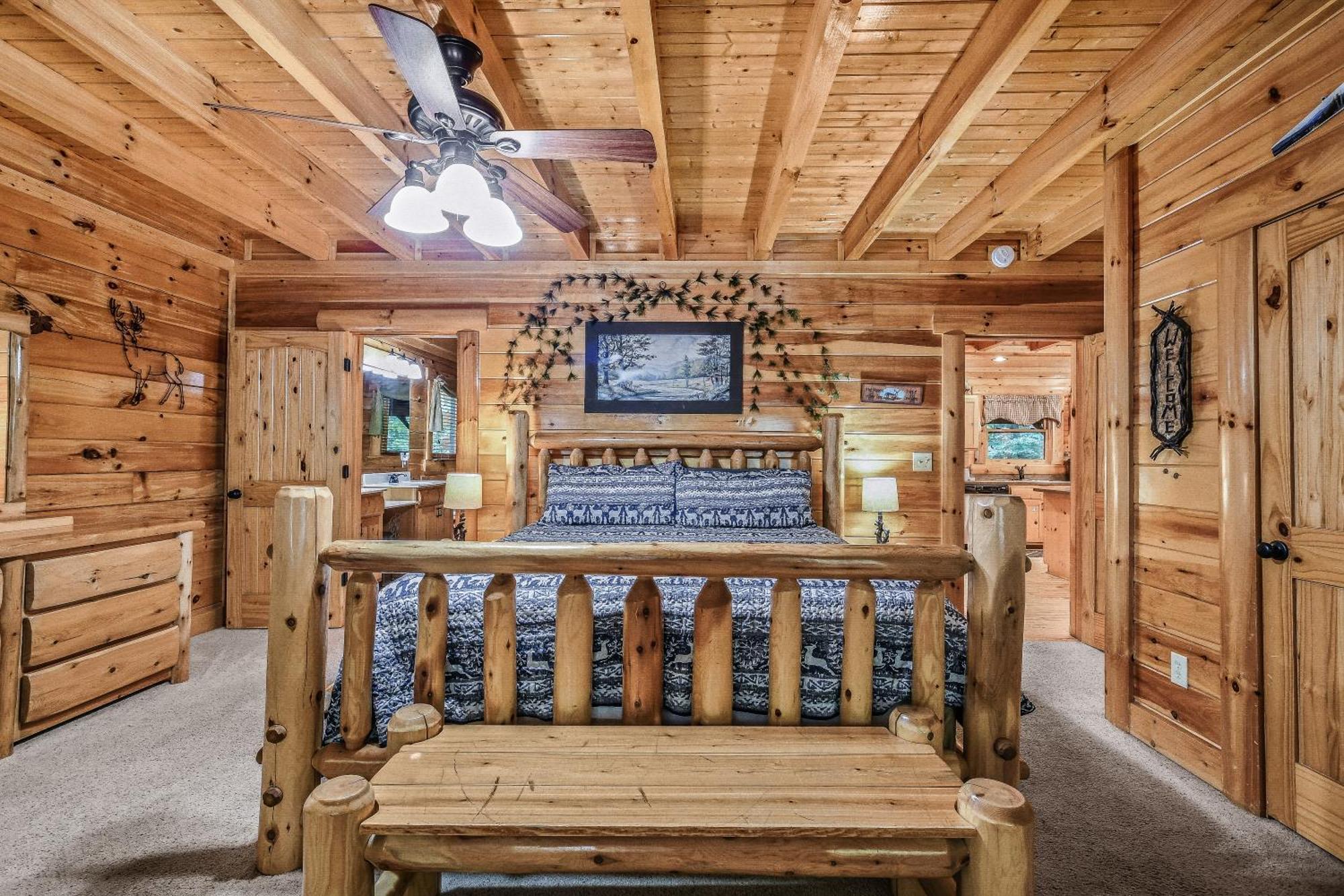 Mountain Spirit Cabin Waldens Creek Eksteriør bilde